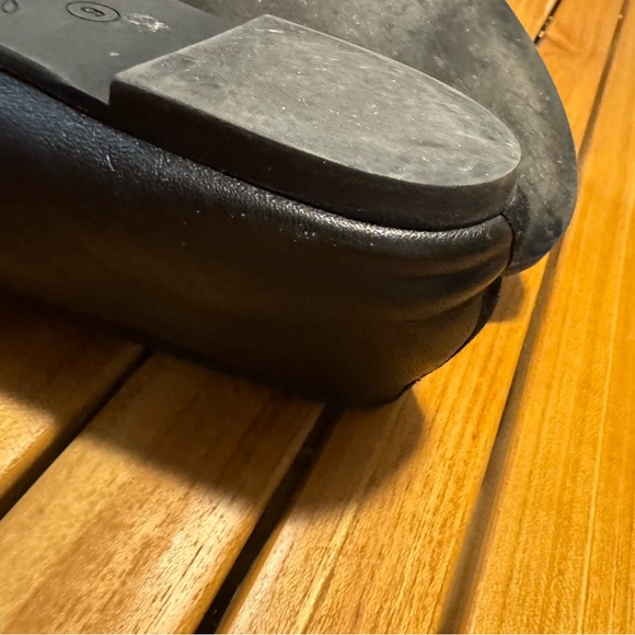 J.Crew black leather ballet flats - Picture 6 of 7